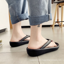 2021 summer causal Flip Flop Slipper Beach Outdoor Slipper women Platform shoes slipper PVC Women Flip Flop